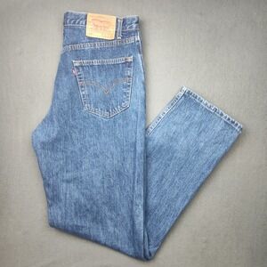 Vintage Levis 550 Jeans Mens 36x35 Blue Relaxed Y2K Medium Wash Canada Denim